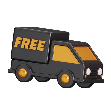 Free Delivery  3D Icon