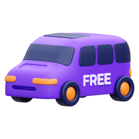 Free Delivery  3D Icon