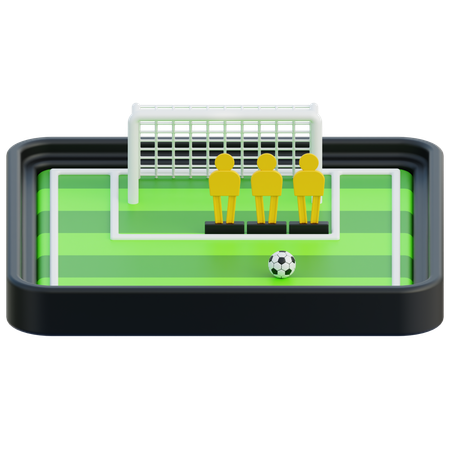 Free Kick  3D Icon