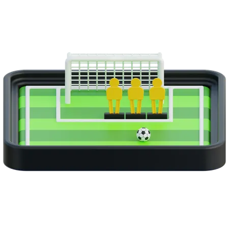 Free Kick  3D Icon