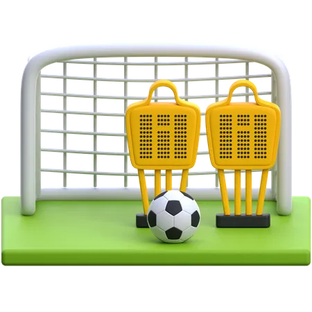 Free Kick  3D Icon