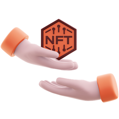 Free NFT  3D Icon