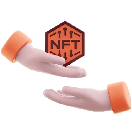 Free NFT  3D Icon