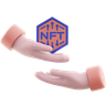 free nft 3d logo