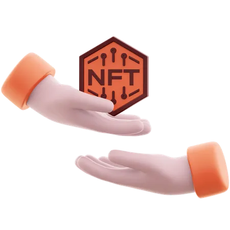 Free NFT 3D Icon