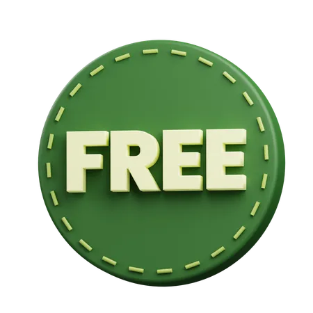 Free Product  3D Icon