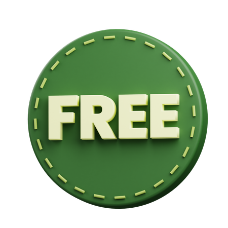 Free Product  3D Icon