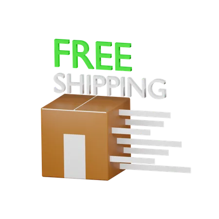 Free Shipping 3 D Icon 3D Icon