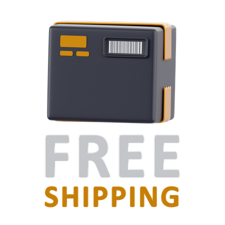 Free Shipping  3D Icon