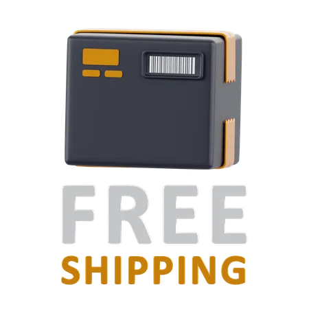 Free Shipping  3D Icon