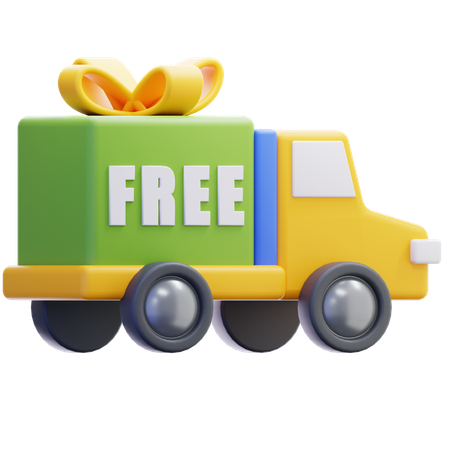 Free Shipping  3D Icon