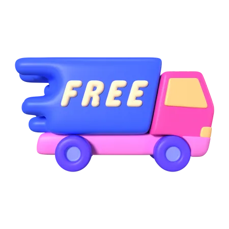 Free Shipping  3D Icon