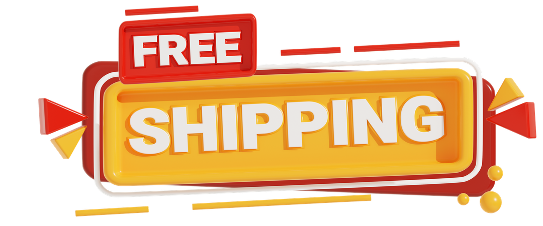 Free Shipping  3D Icon