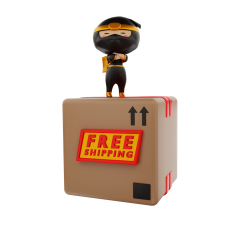Free shipping  3D Icon