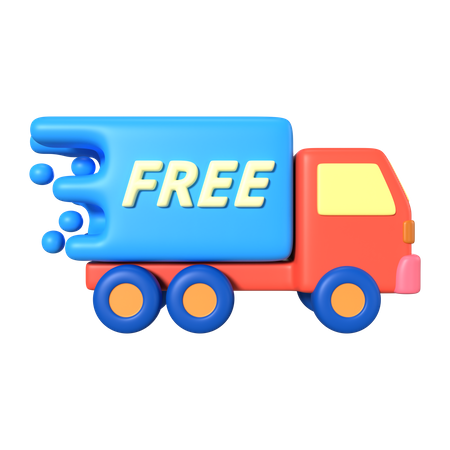 Free Shipping  3D Icon