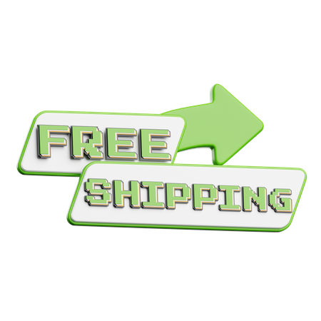 Free Shipping  3D Icon