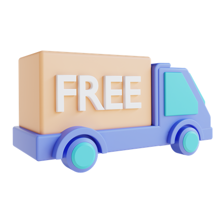 Free Shipping 3D Icon