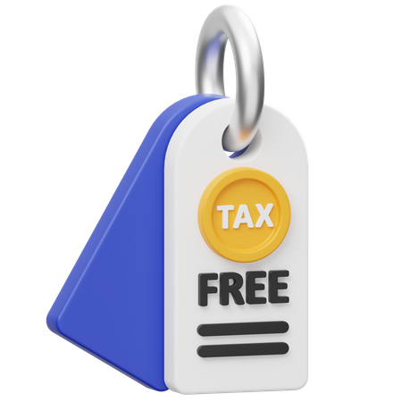 Free Tax  3D Icon