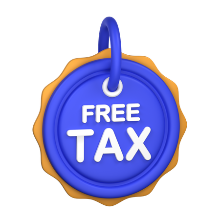 Free Tax  3D Icon