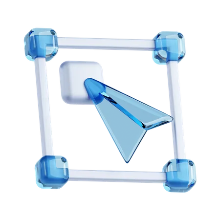 Free Transform Tool  3D Icon