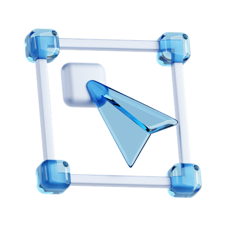 Free Transform Tool 3D Icon