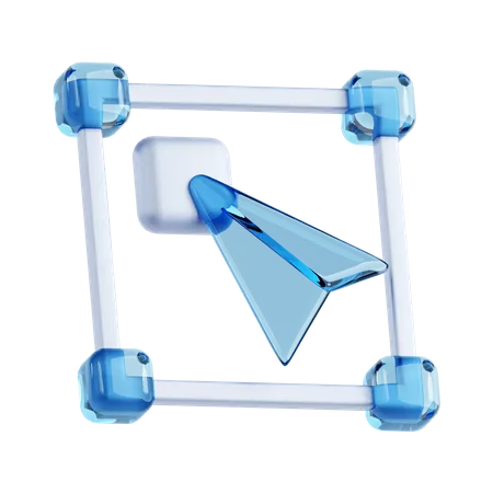 Free Transform Tool 3D Icon