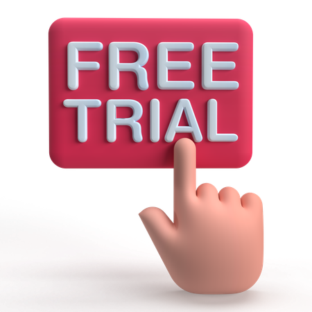 Free Trial  3D Icon