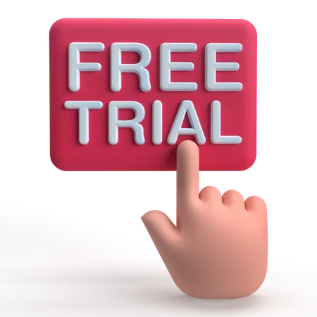 Free Trial  3D Icon