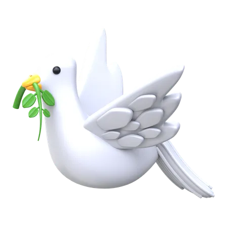 Freedom Bird  3D Icon