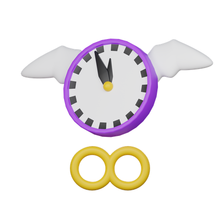 Freedom Of Time  3D Icon