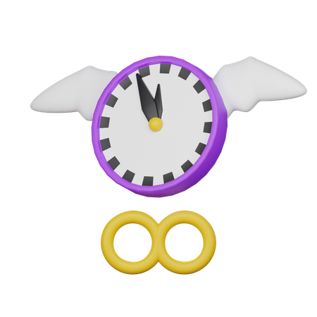 Freedom Of Time  3D Icon