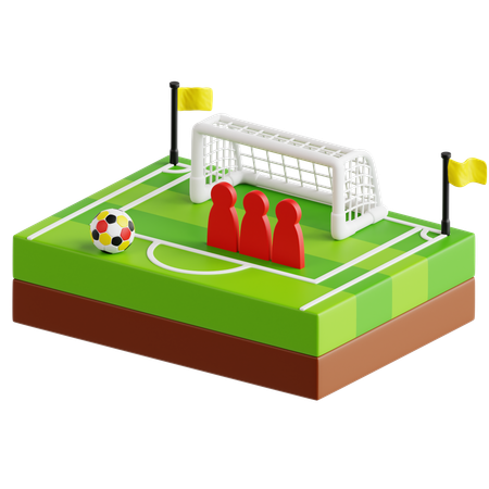 Freekick  3D Icon