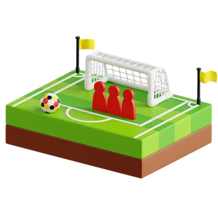 Freekick  3D Icon