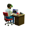 office man emoji 3d