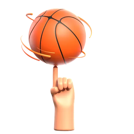 Freestyle Basketball  3D Icon