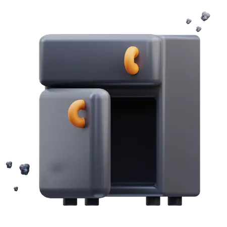 Freezer  3D Icon