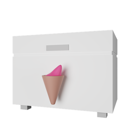 Freezer  3D Icon