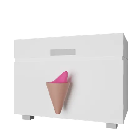 Freezer  3D Icon