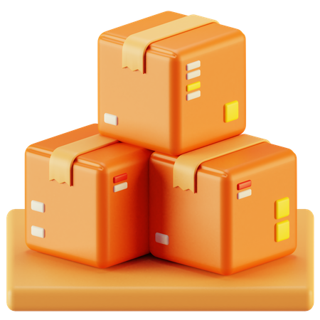 Freight Forwarding  3D Icon