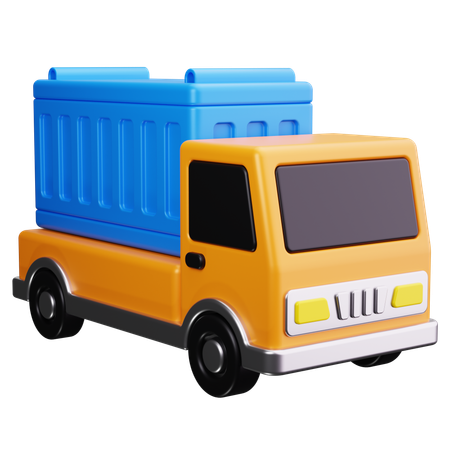 Freight Transport  3D Icon