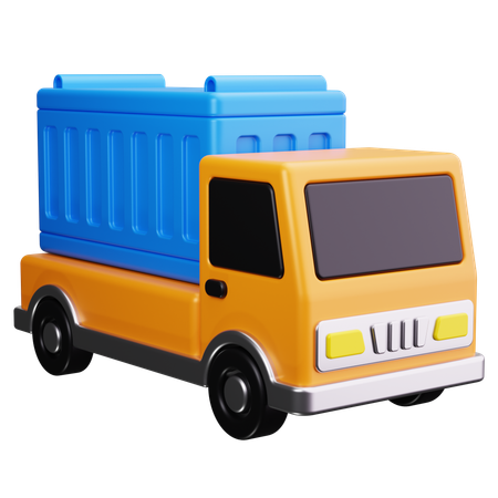 Freight Transport  3D Icon