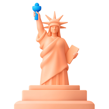 Freiheitsstatue  3D Icon