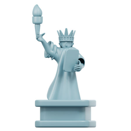 Freiheitsstatue  3D Icon