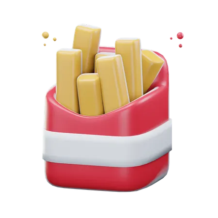 3 D Cartoon Fast Food Icon Isolated On Transparent Background 3 D Illustration 3D Icon