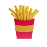 snack food 3d logo