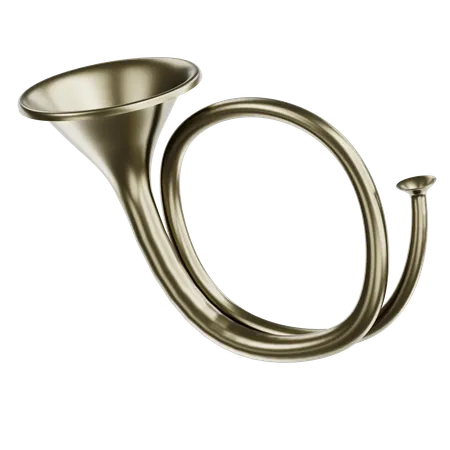 French Horn  3D Icon