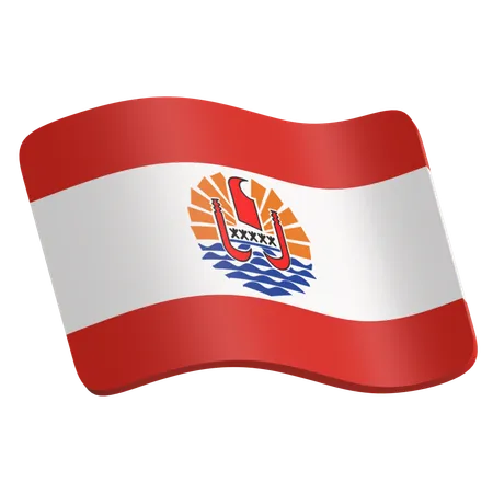 French Polynesia  3D Icon