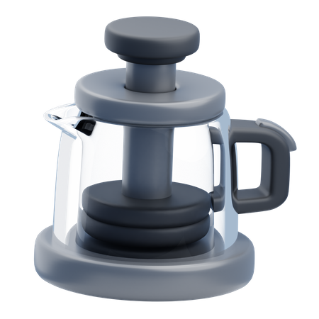 French Press  3D Icon