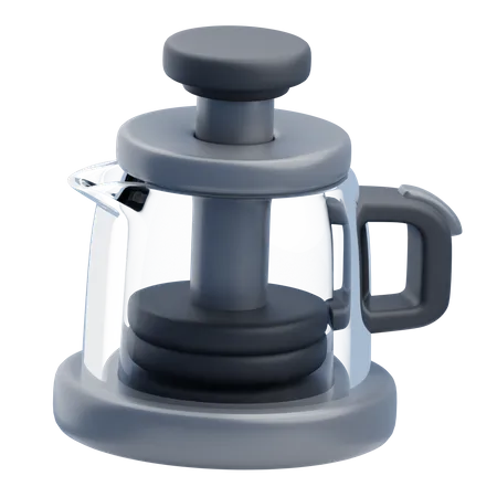 French Press  3D Icon