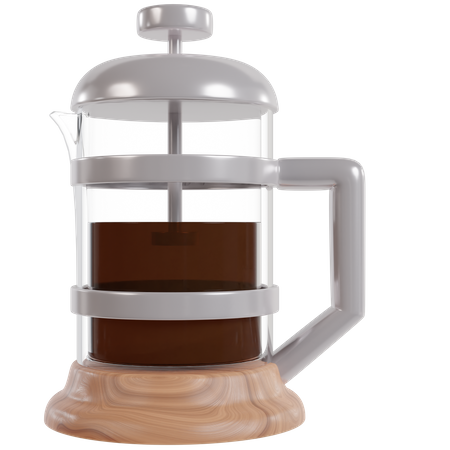 French Press  3D Icon